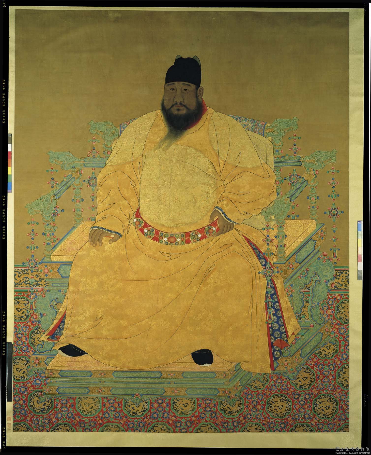 明宣宗坐像