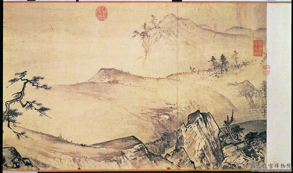 宋夏珪溪山清遠