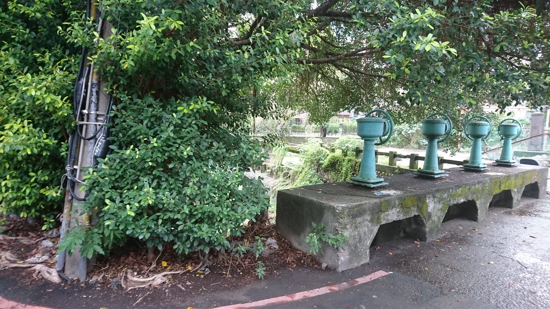 後村圳灌溉改善工程紀念碑及水門