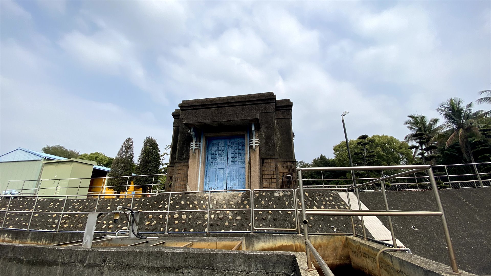 水源地沉澱井暨濾過井