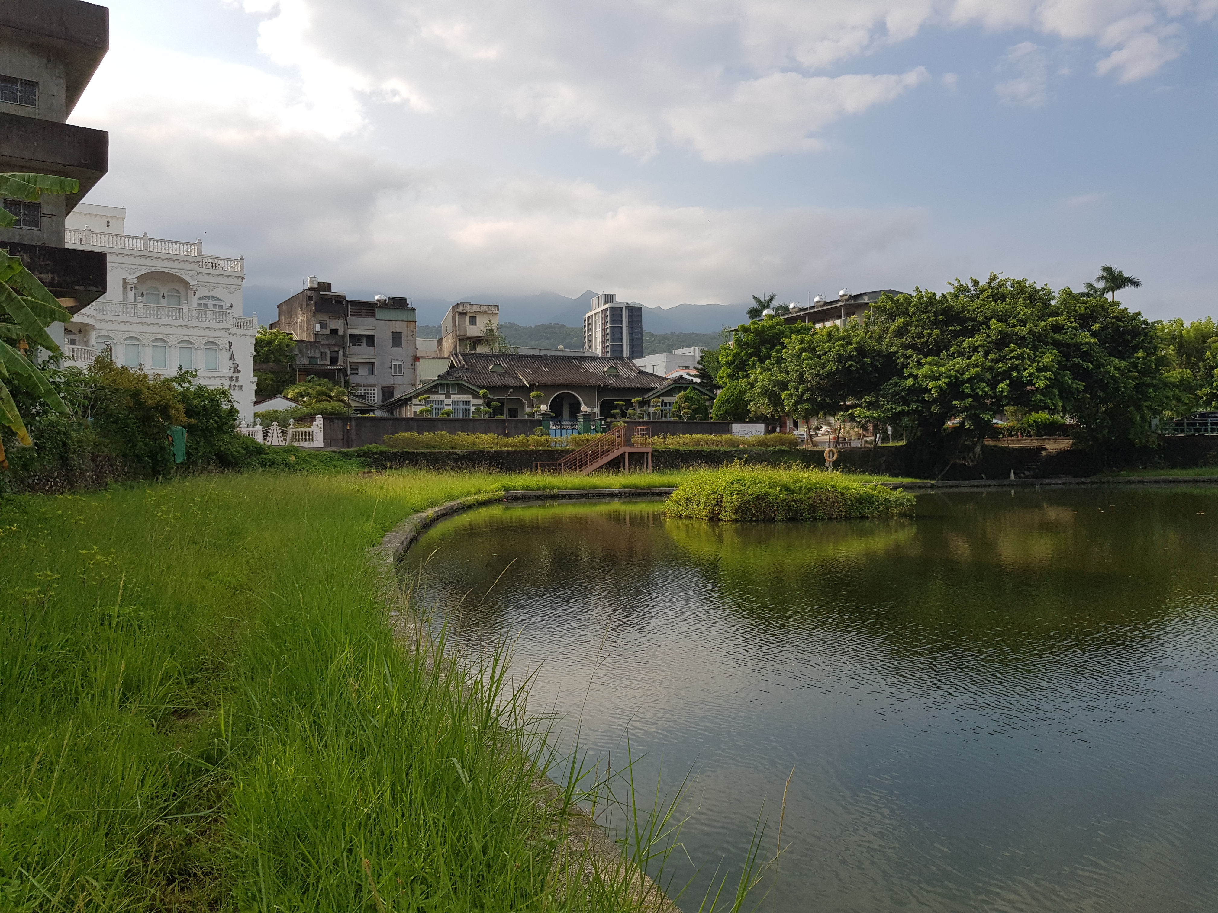 盧纘祥故宅前池塘介紹