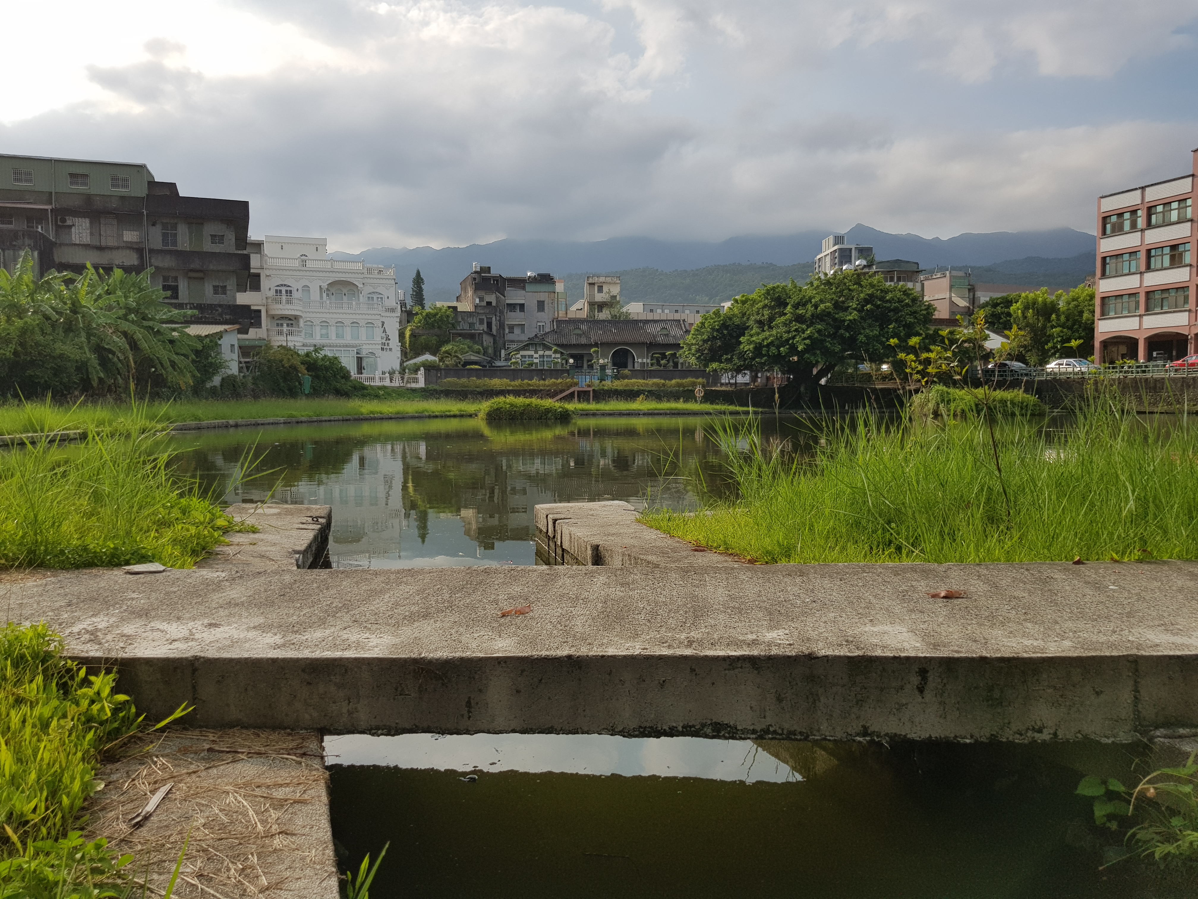 盧纘祥故宅前池塘介紹