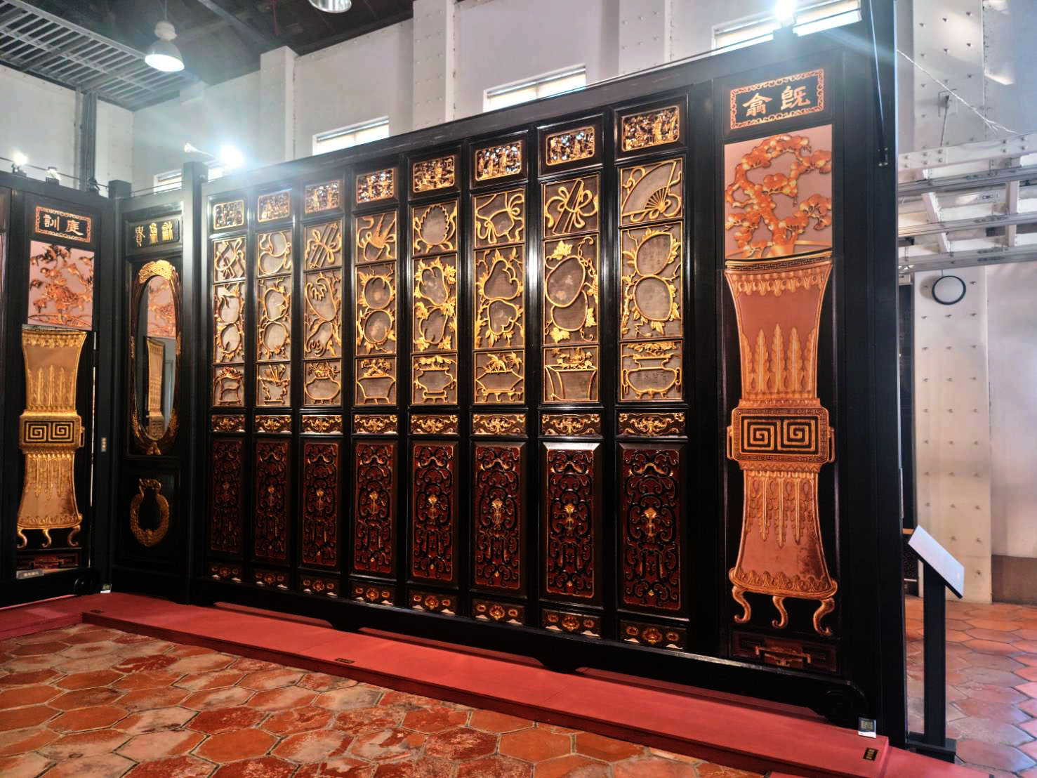 鹿港金銀廳格扇 文化部國家文化記憶庫