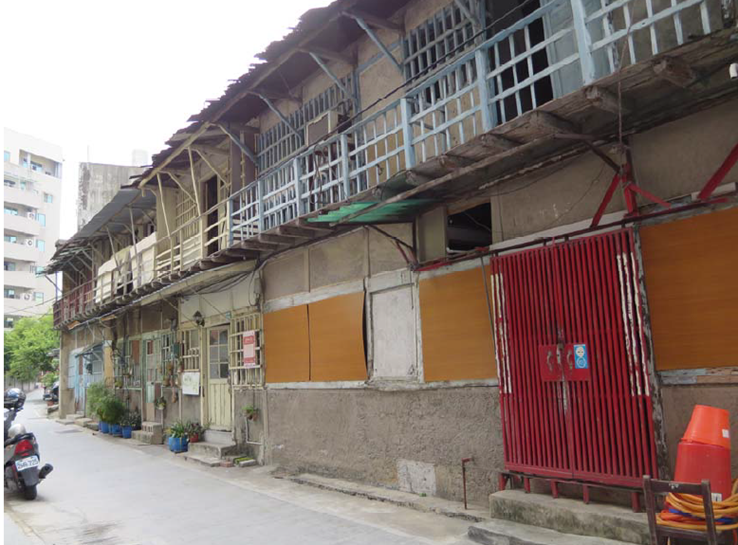 臺南原清水寺街連棟街屋
