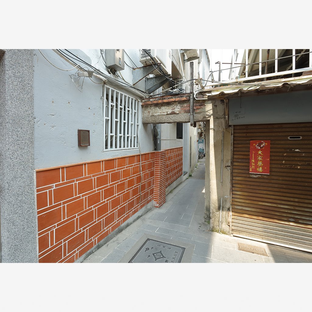 臺南市利源巷隘門
