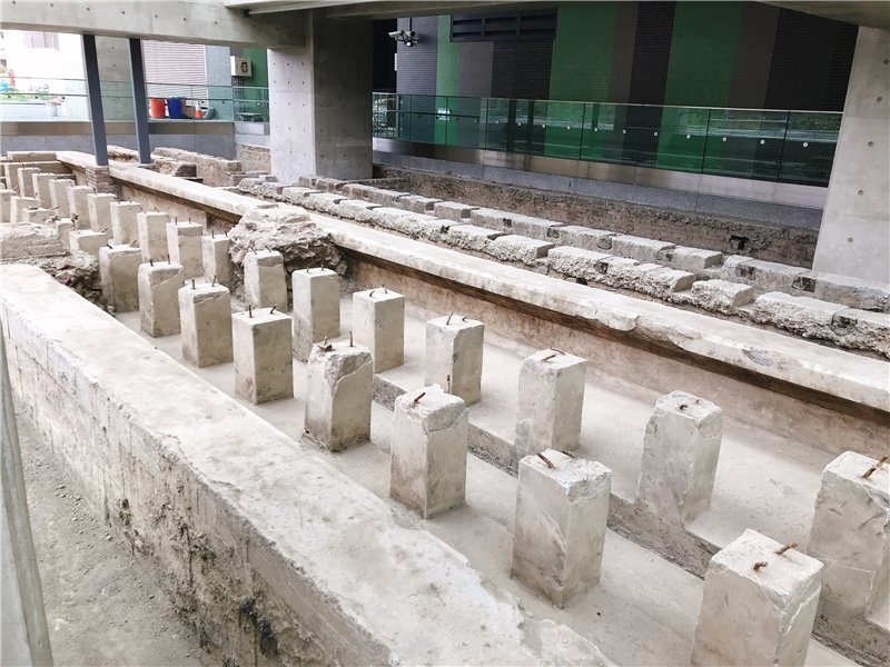臺中車站機關車庫遺構