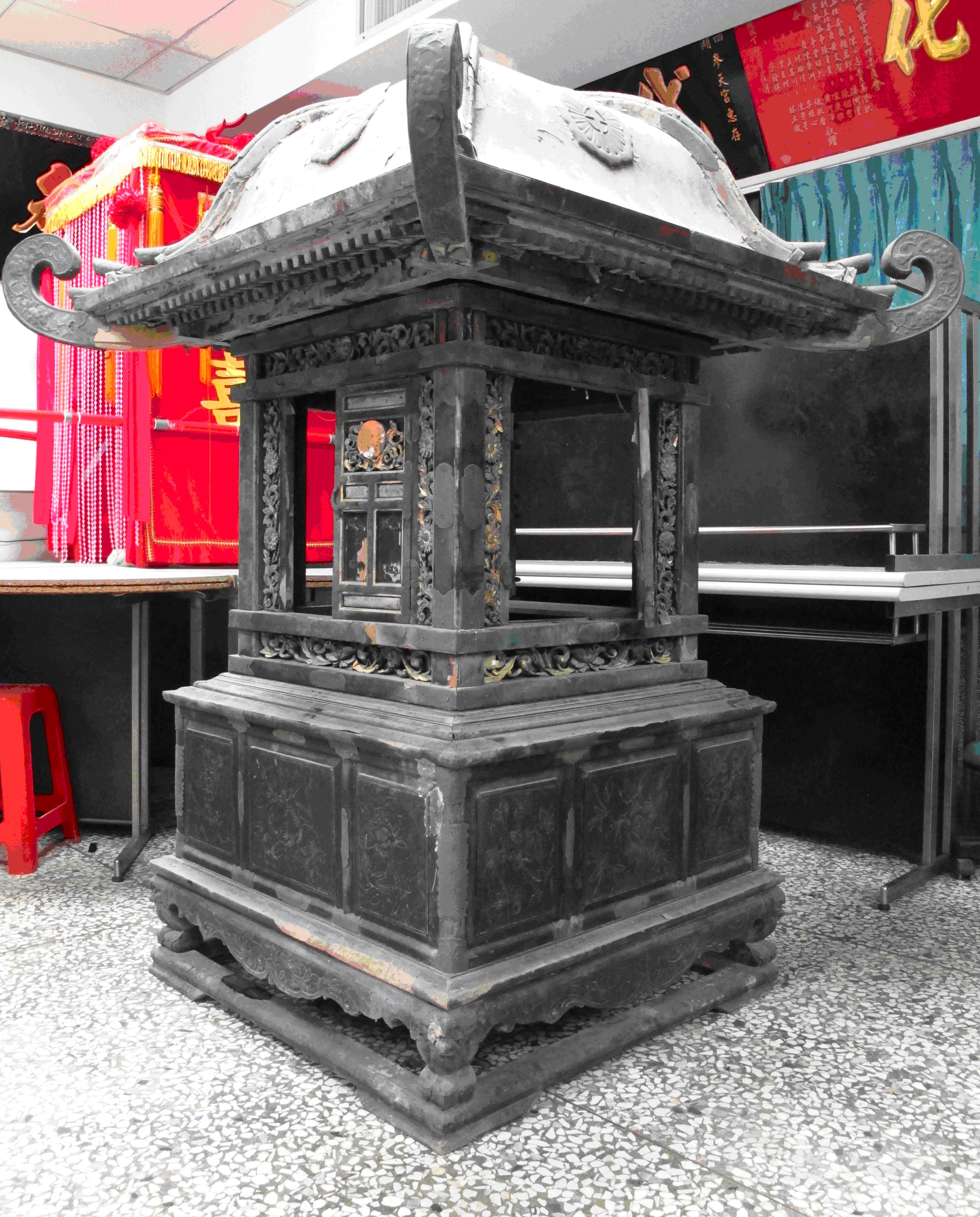 四湖參天宮原北港神社日式神轎