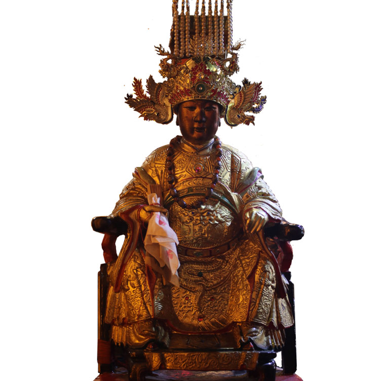 開基金面二媽神像