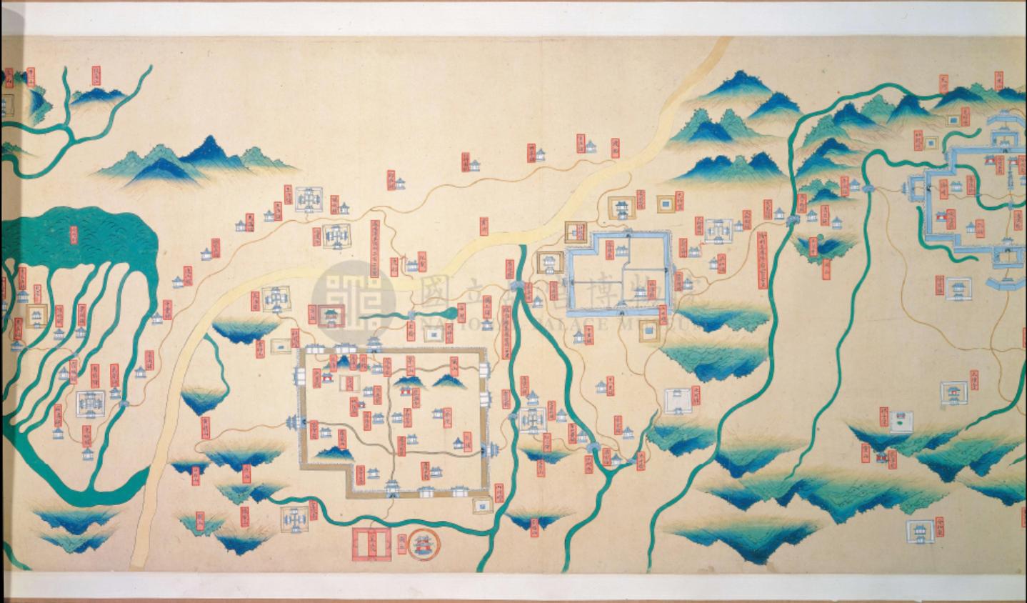 南京至甘肅驛舖圖