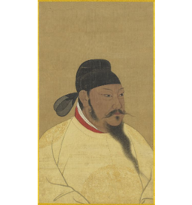 唐太宗半身像軸大圖1